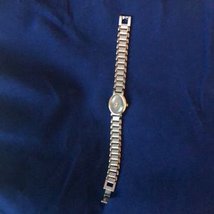 Ladies Citizen Watch Silver-toned- Gold trim